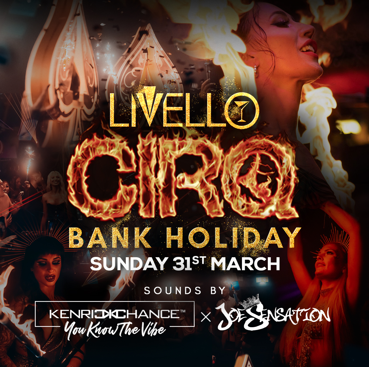 CIRQ Bank Holiday 31st March